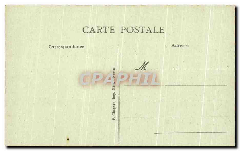 CPA Saint Sebastien Les Nantes Le douet Notre Dame de Toutes Graces  — Rückseite