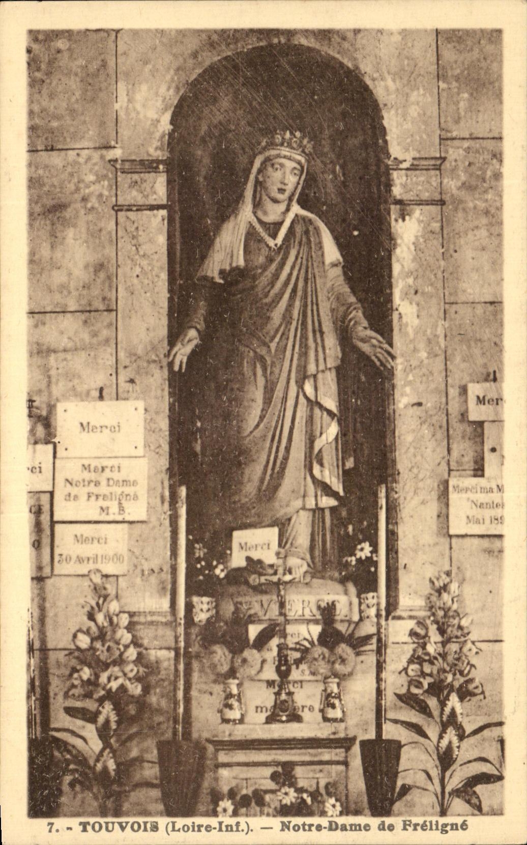 CPA Touvois Notre Dame de Frelligne