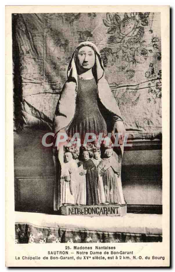 CPA Madones Nantaises Sautron Notre Dame de Bon Garant Chapelle