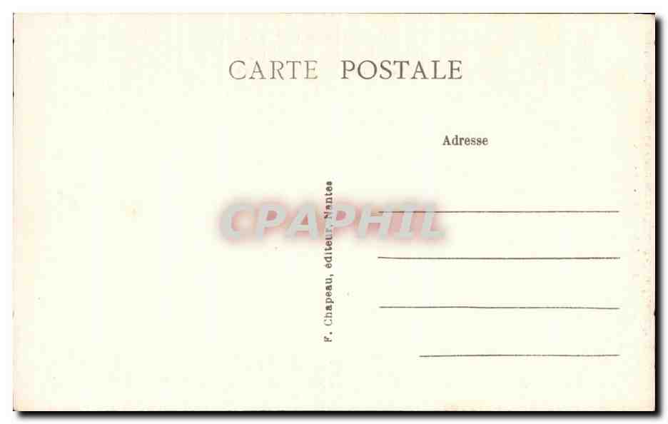 CPA Madones Nantaises Sainte Marie sur Mer En l'Eglise N D du Taberreache  — Rückseite