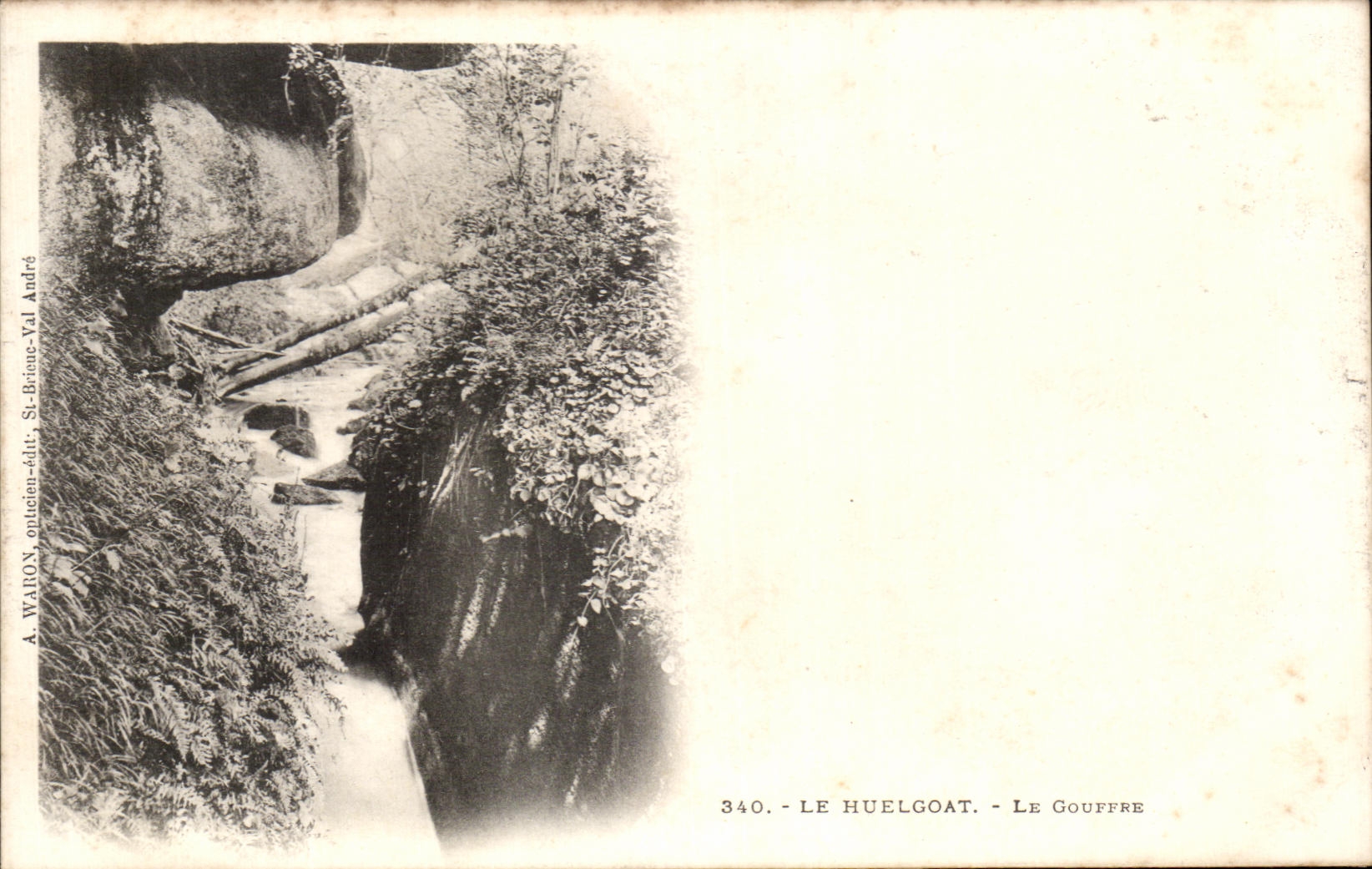 CPA Le Huegoat Le Gouffre