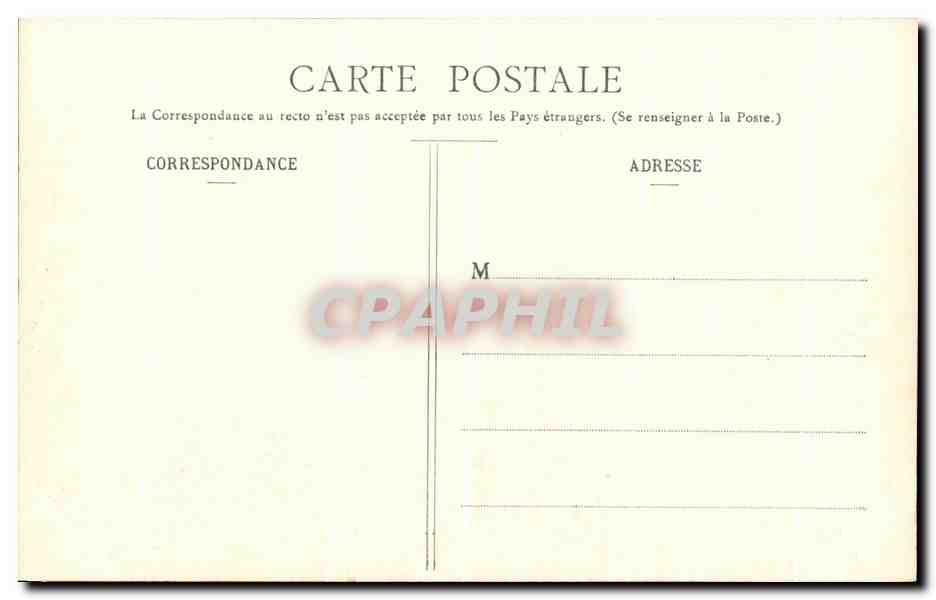 CPA Croix De Vie Interieur De l'Eglise — Verso