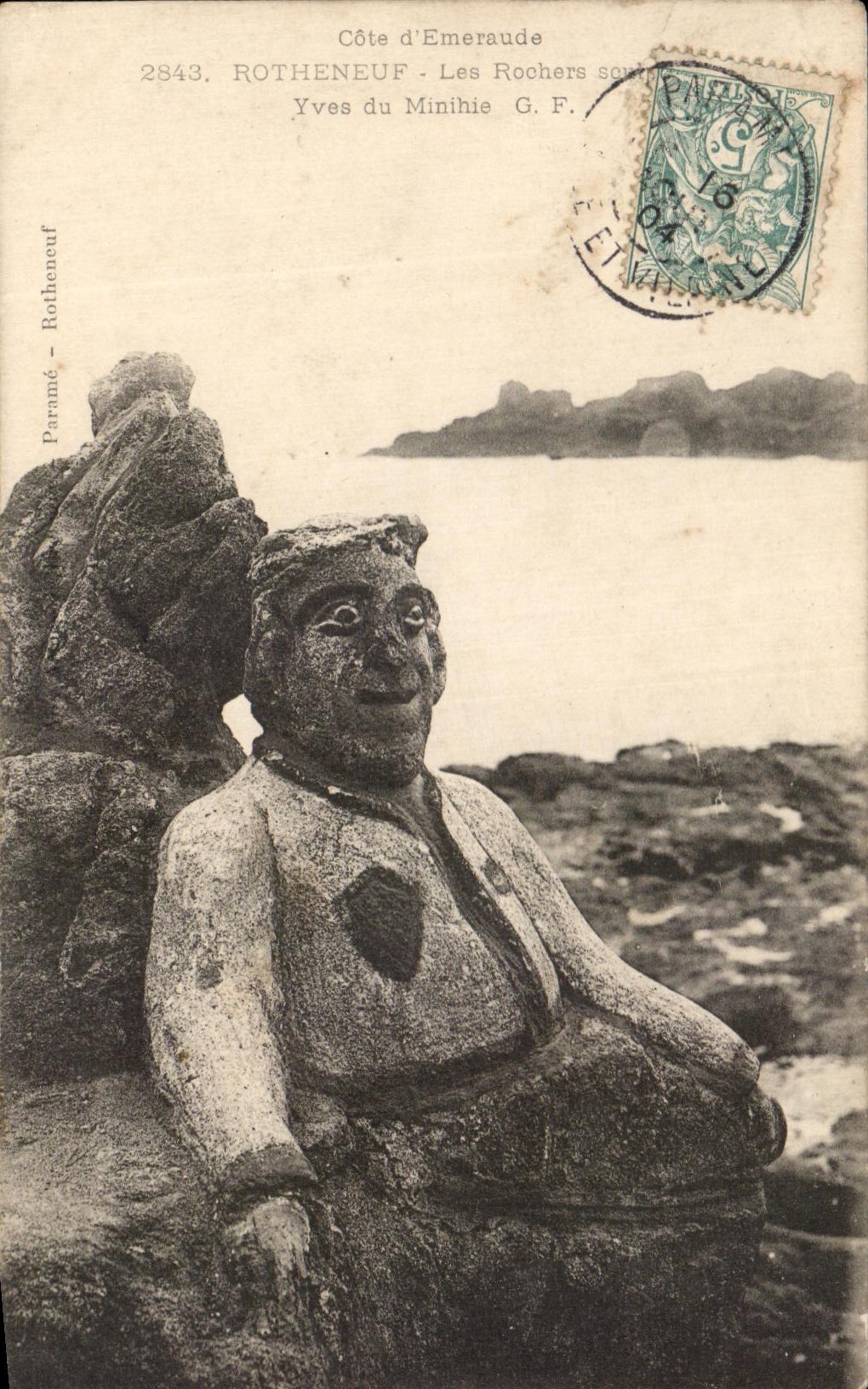 Côte d'Emeraude — Les Rochers sous Yves du Minihie — Yves du Minihie G.F. — Paramé - Rotheneuf