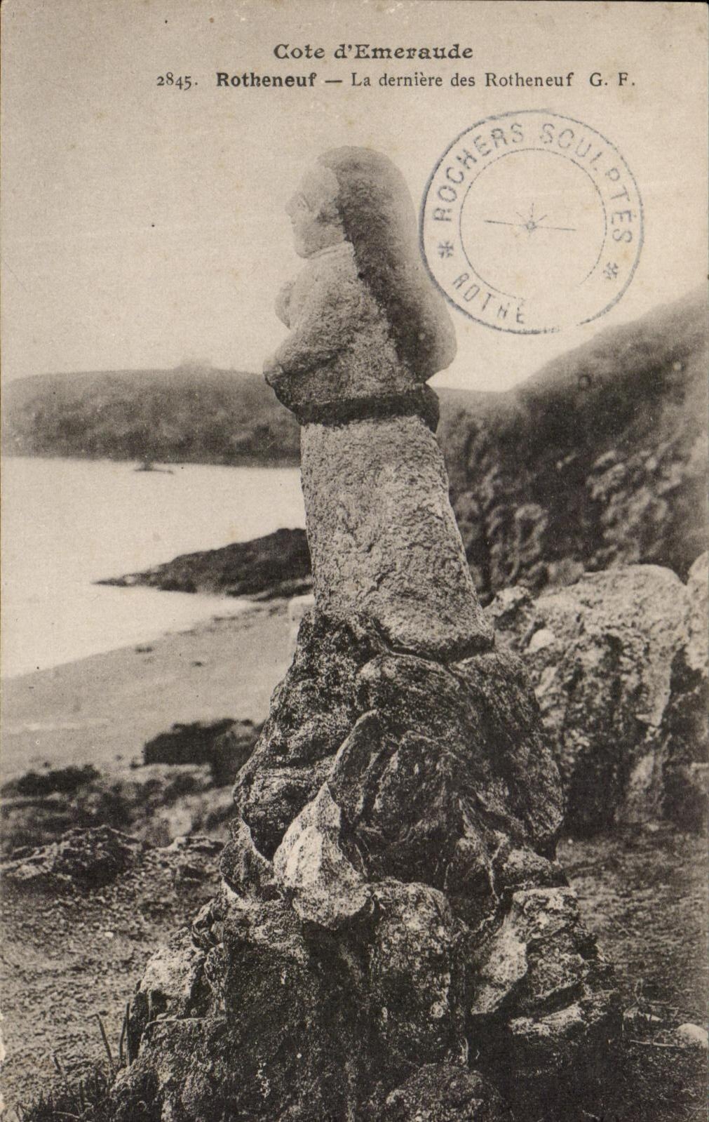 Côte d'Émeraude — La dernière des Rotheneuf — G. F. — n° 2845