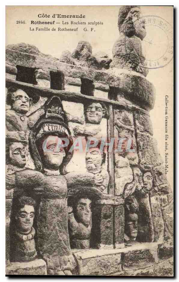 Côte d'Emeraude — Les Rochers sculptés — G. F. n°2846