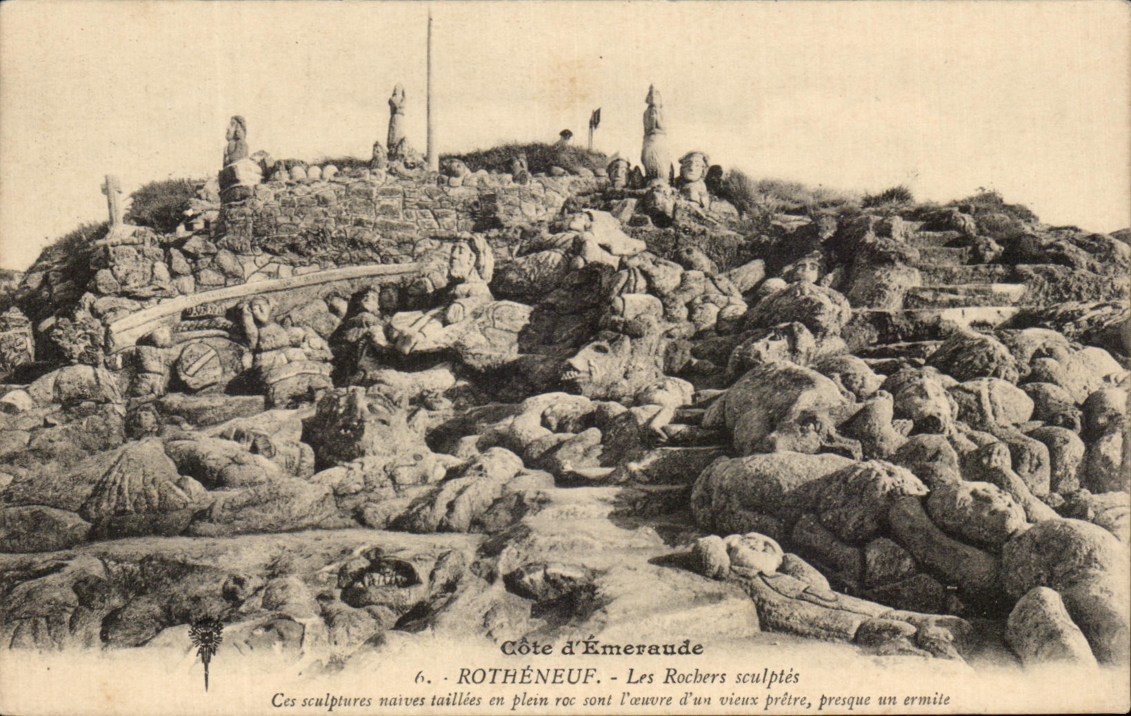 Côte d'Émeraude - Les Rochers sculptés — ROTHÈNEUF, n°6