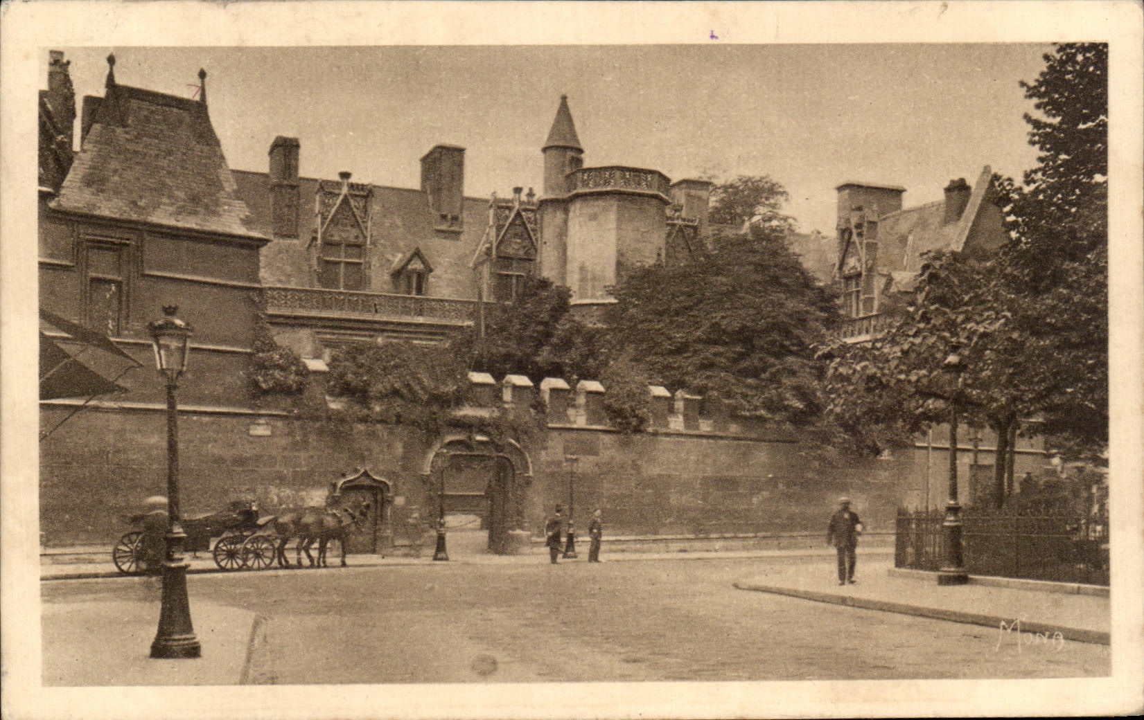 CPA Les Petits Tableaux De Paris L'Hotel De Cluny 