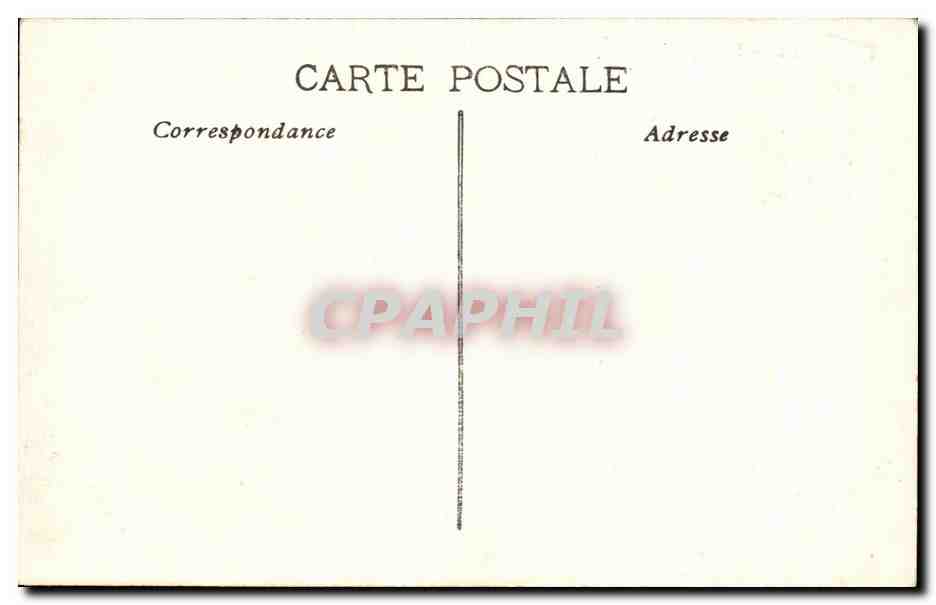 CPA Marseille Basilique De ND De La Garde — Verso