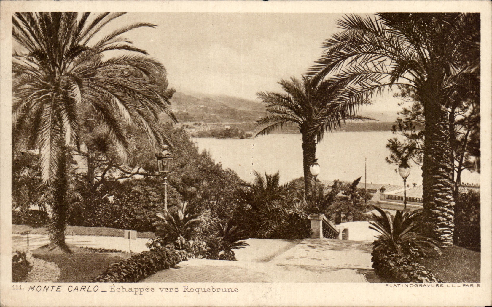 CPA Monte Carlo Echappee Vers Roquebrune