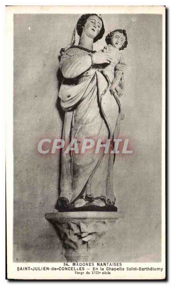 CPA Madones Nantaise Saint Julien De Concelles En La Chapelle Saint Barthelemy