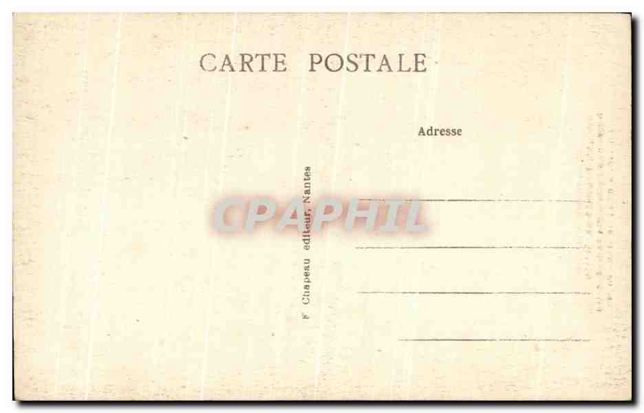 CPA Madones Nantaies Neuvalne A Notre Dame De Misericorde — Rückseite
