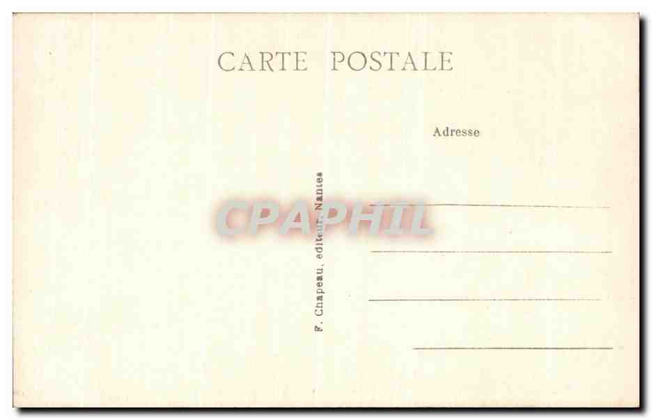CPA Eglise de Coueron Notre dame de Bon Secours abbaye de Buzay Madones nantaises — Back