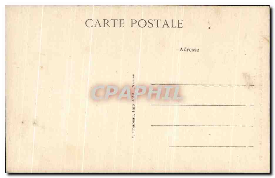 CPA Nantes Basilique Saint Donatien Statue de la Vierge Madones nantaises — Verso