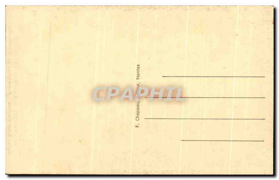 CPA Nantes Madones Nantaises Eglise Saint Similien Notre dame de Misericorde  — Verso