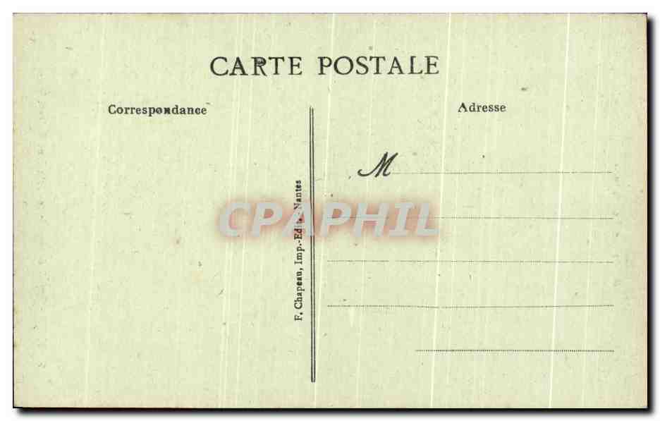 CPA Madones Nantaises Nantes Chapelle de Bonne Garde Notre dame de Bonne Garde  — Verso