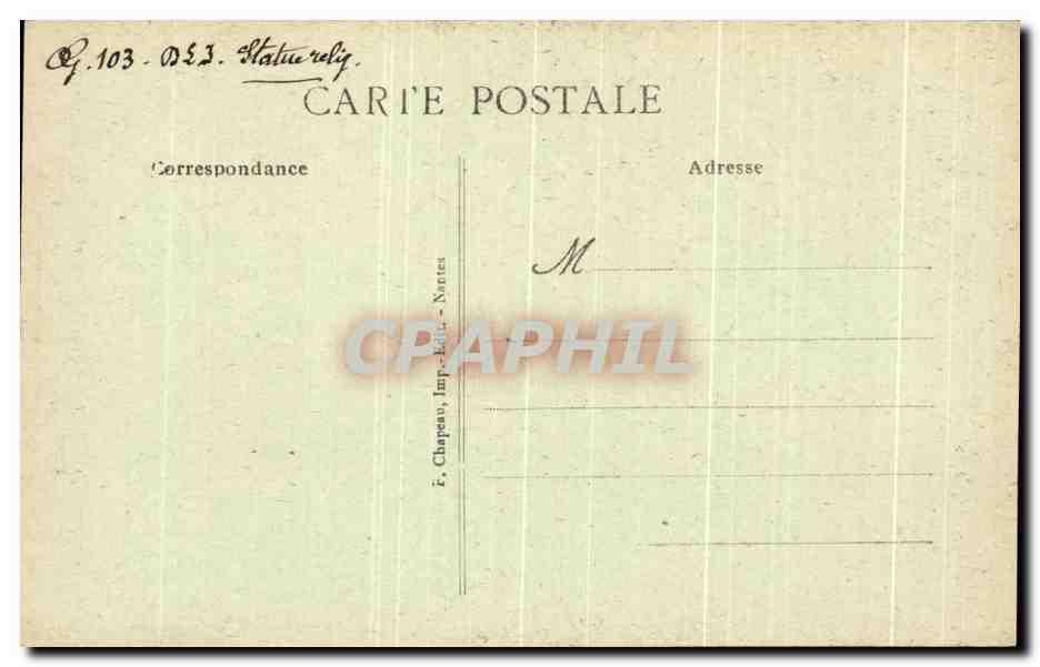 CPA Madones Nantaises Treilliers Notre dame des Dons — Rückseite