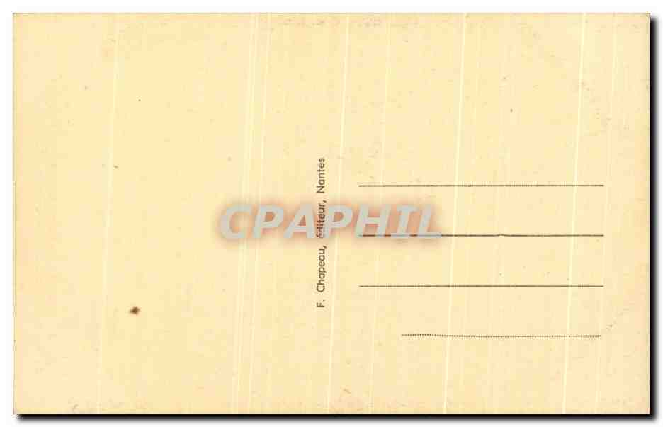 CPA Madones Nantaises Nantes Eglise Saint Clement Notre dame des Sept Douleurs  — Verso