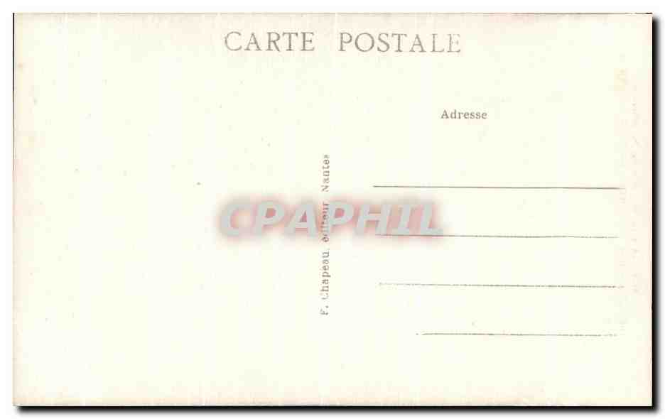CPA Madones Nantaises Nantes Eglise Saint Felix Statue de mere et fils — Verso
