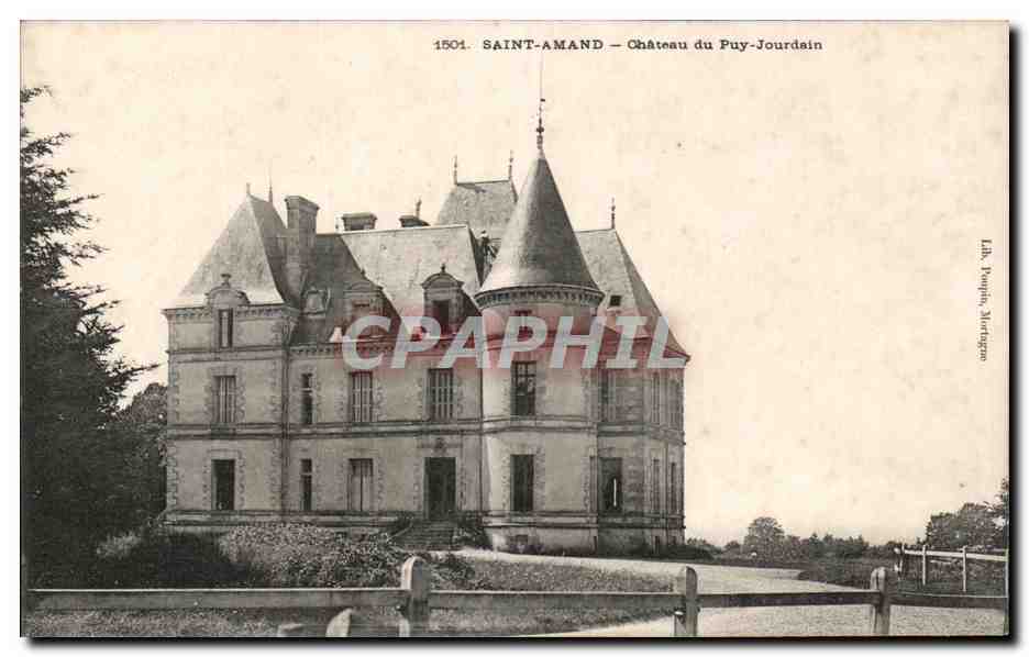 CPA Saint Amand Chateau du Puy Jourdain