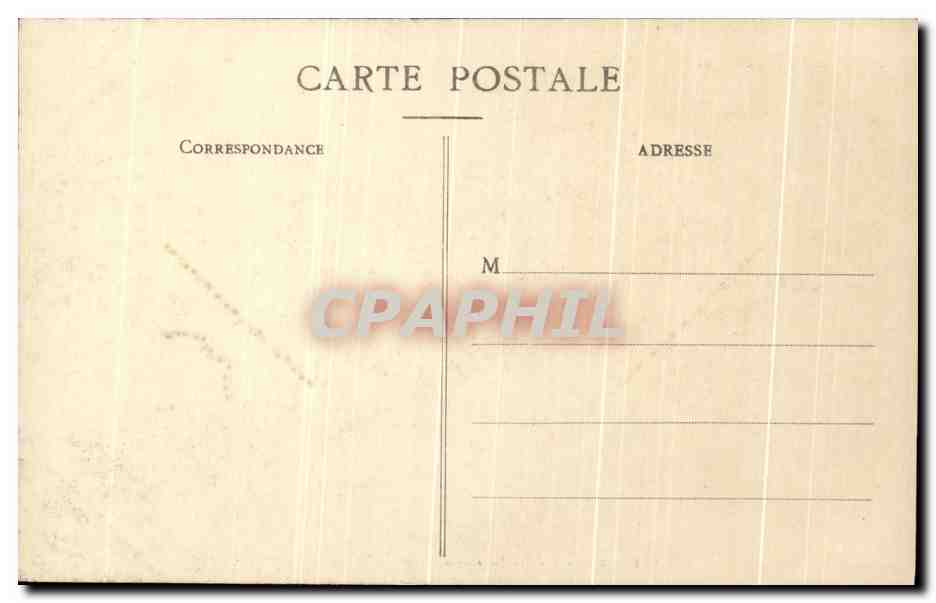 CPA Bressuire Entree du Vieux Chateau  — Rückseite