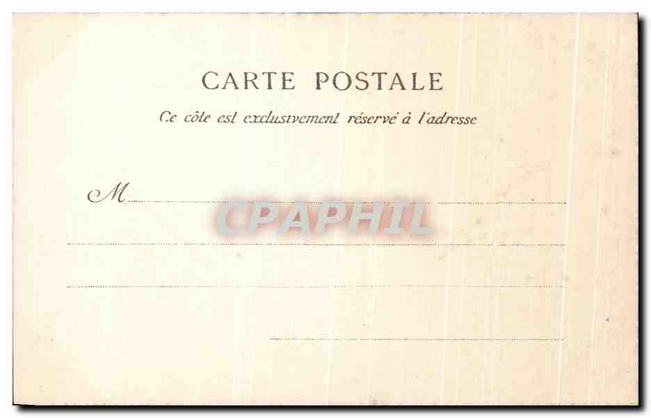 CPA Torfou Chateau du Couboureau — Rückseite