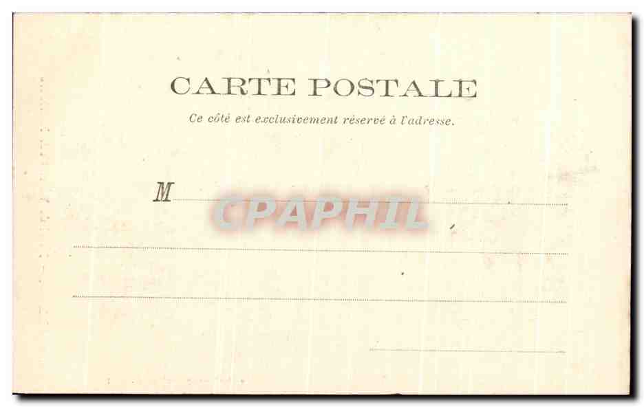 CPA Saumur Hotel de Ville Cour interieure — Rückseite