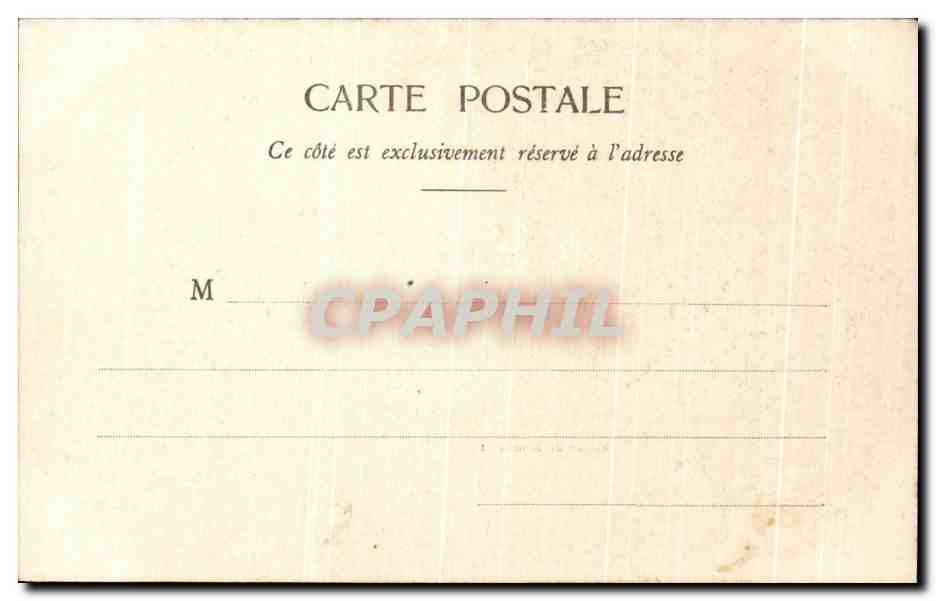 CPA Bauge le Chateau de Montivert — Rückseite