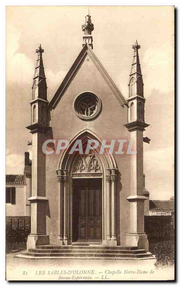 Les Sables-d'Olonne — Chapelle Notre-Dame de Bonne-Espérance — LL. n°81