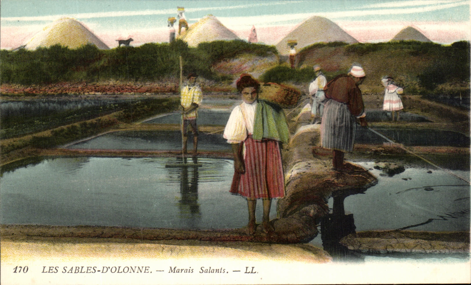 Les Sables-d'Olonne — Marais Salants — LL. n° 170