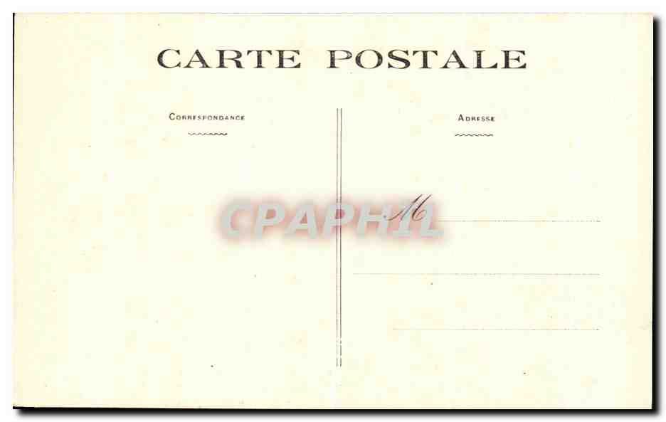Les Sables-d'Olonne — The Dundee "La Mère Rousseau" receiving a wave at the entrance to the port during the storm of 12 December 1903 — Pons, publisher — Back