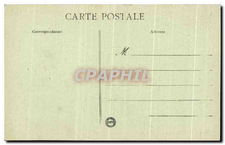CPA Ecole Saint Stanislas Nantes Le grand batiment — Verso