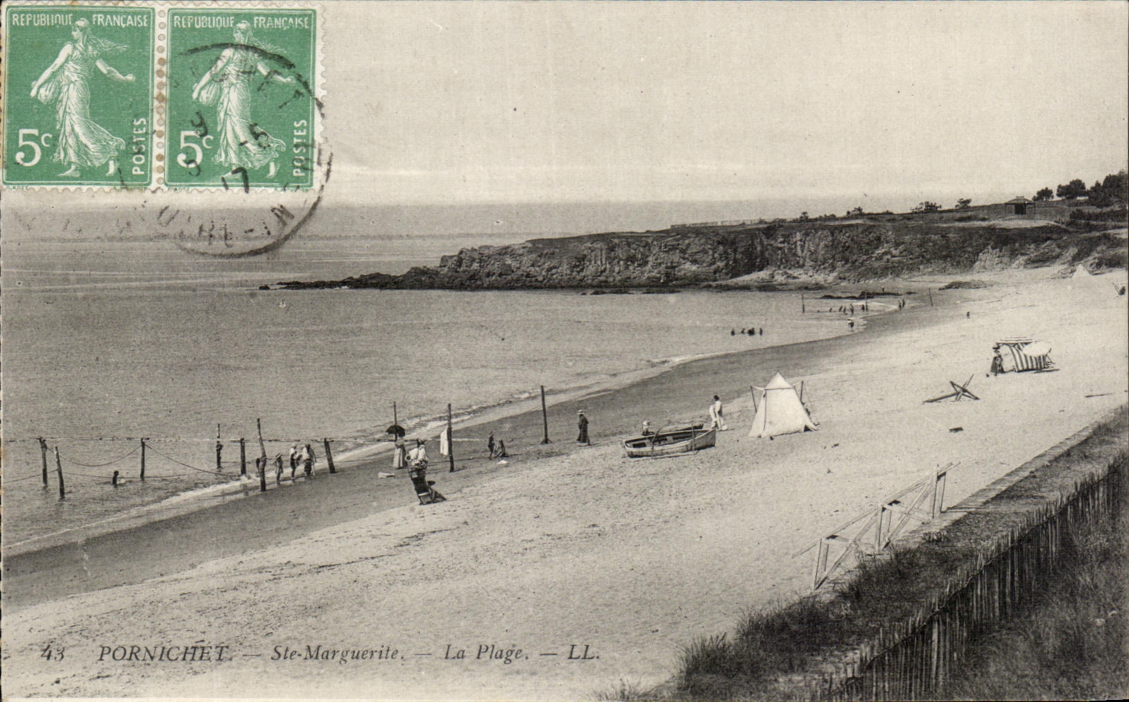 CPA Pornichet Ste marguerite la Plage
