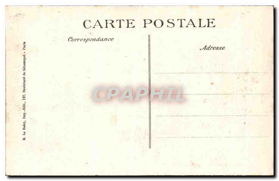 CPA Anvers Coin des rues du Peuple et des Gueux apres le bombardement Militaria — Rückseite
