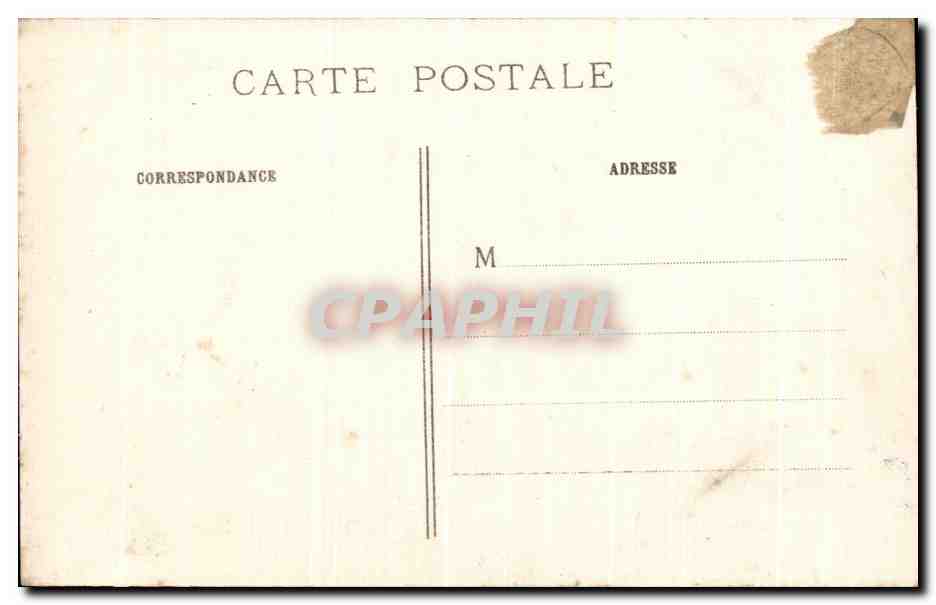 CPA Clermont En Argonne Le Village bombarde et incendie par les Allemands Militaria — Rückseite