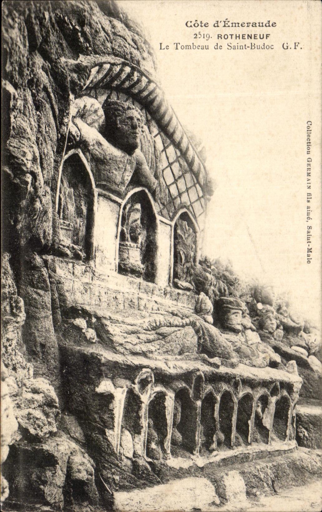 Côte d'Émeraude — Le Tombeau de Saint-Budoc — ROTHENEUF G.F.