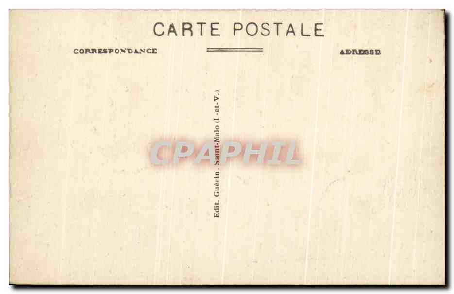 Côte d'Émeraude - Les Rochers sculptés - Saint-Budoc - G. F. — Reverso