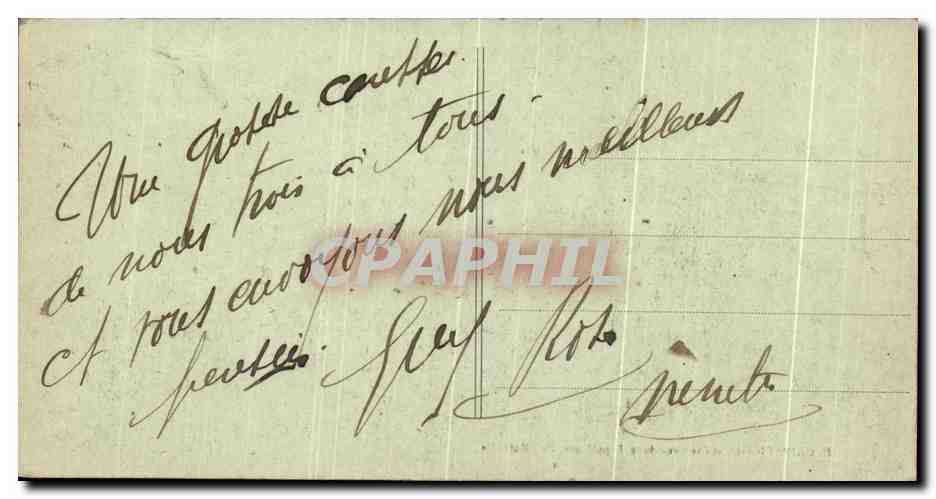 CPA Cap Arcona Bateau  — Verso