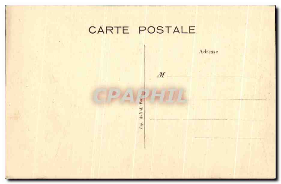 CPA Notre Dame des Eaux Lourdes — Verso
