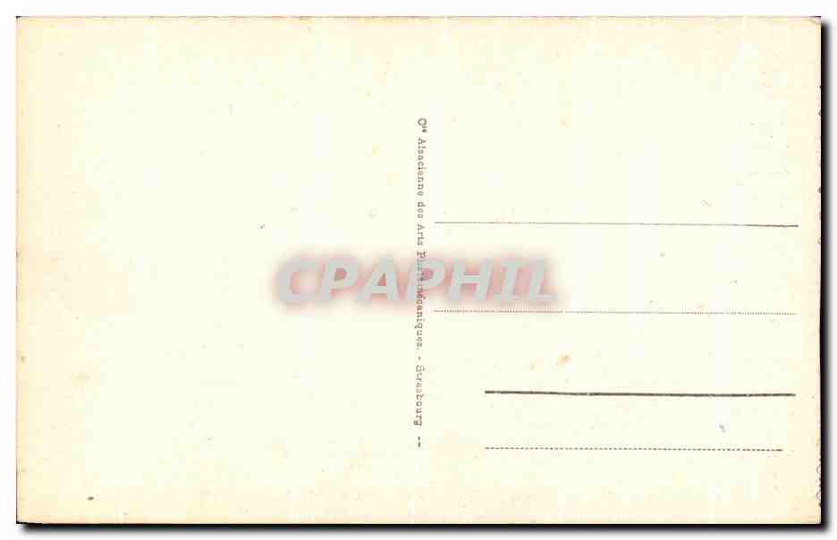 CPA Lourdes le Funiculaire du Pic du Jer Gare Inferieure — Verso