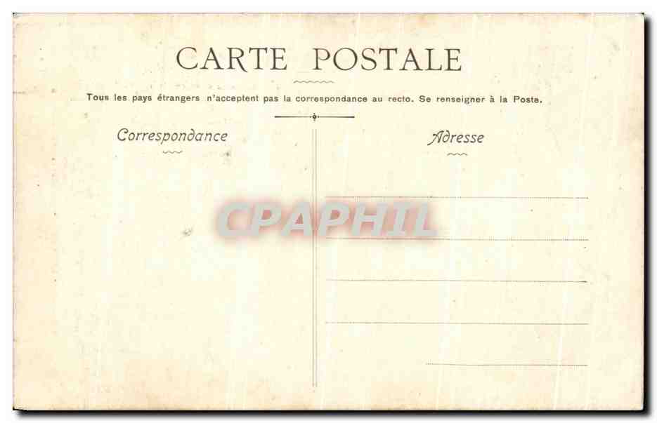 CPA Lourdes Bernadette Soubirous En Priere — Verso