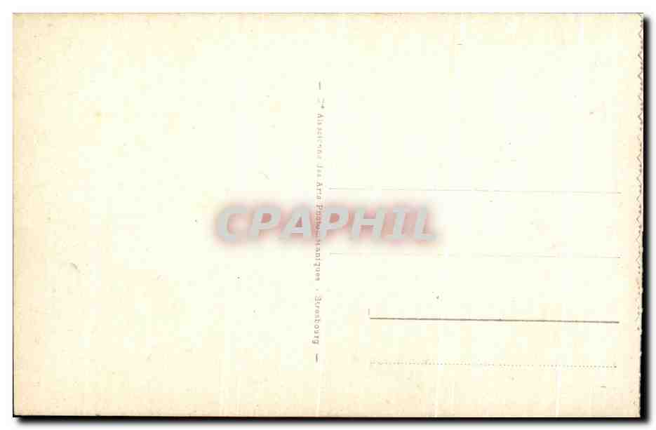 CPA Lourdes la Basllique et le Calvaire Breton — Verso