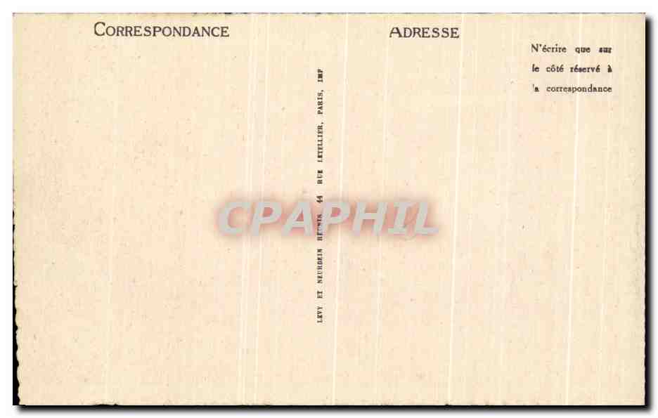 CPA Lourdes Les Bords Du Lac — Verso