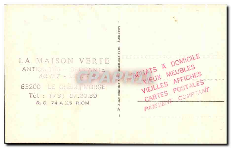 CPA Bayonne Place d'Armes La Maison Verte Cafe du grand balcon — Verso