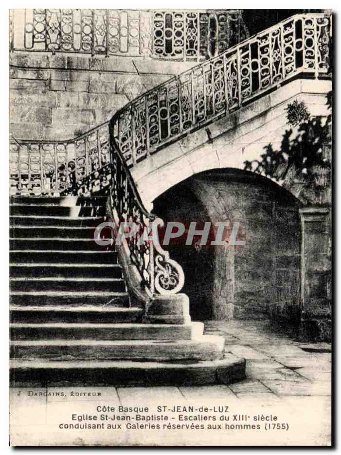Iglesia de San Juan Bautista - Escaleras del siglo XIII (1755) — J. Darcains, editor