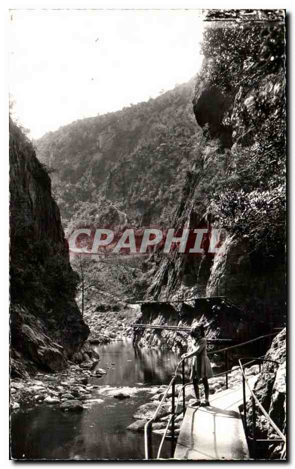 CPA Amelie les Bains Gorges du Mondony pres du belvedere