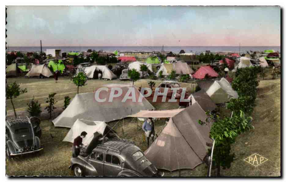 CPA Argeles Plage Le Camp Pilote Camping