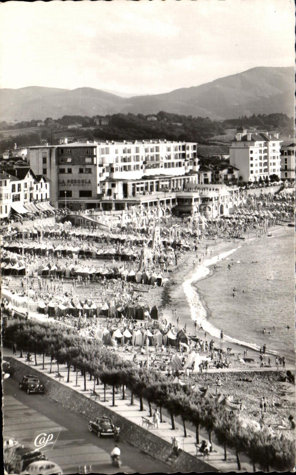 Saint-Jean-de-Luz — Vista general de la playa — C.A.P. (1322)