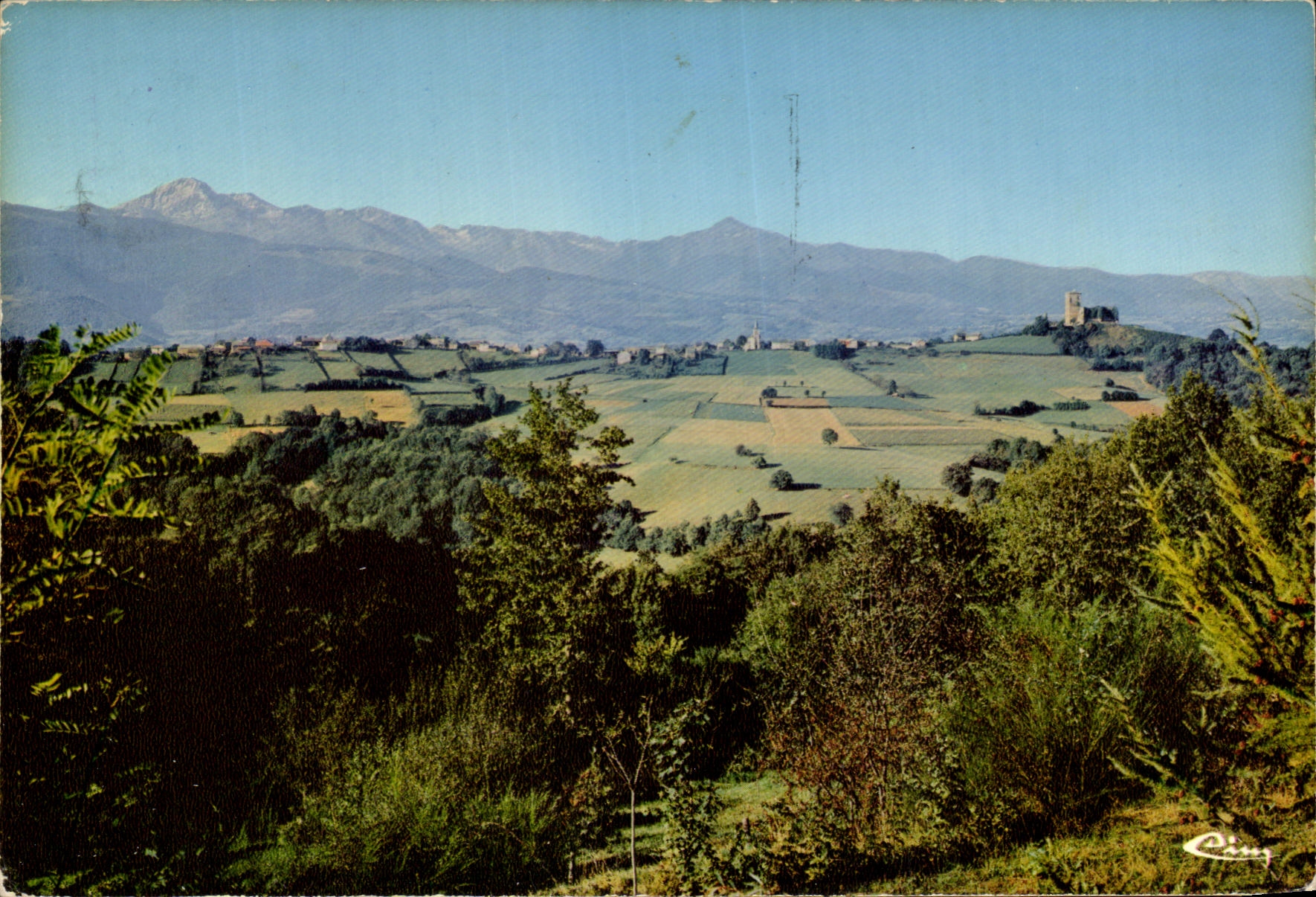 Capvern-les-Bains (Htes-Pyrénées) — Château de Mauvezin vu du Lac — éditeur Cing