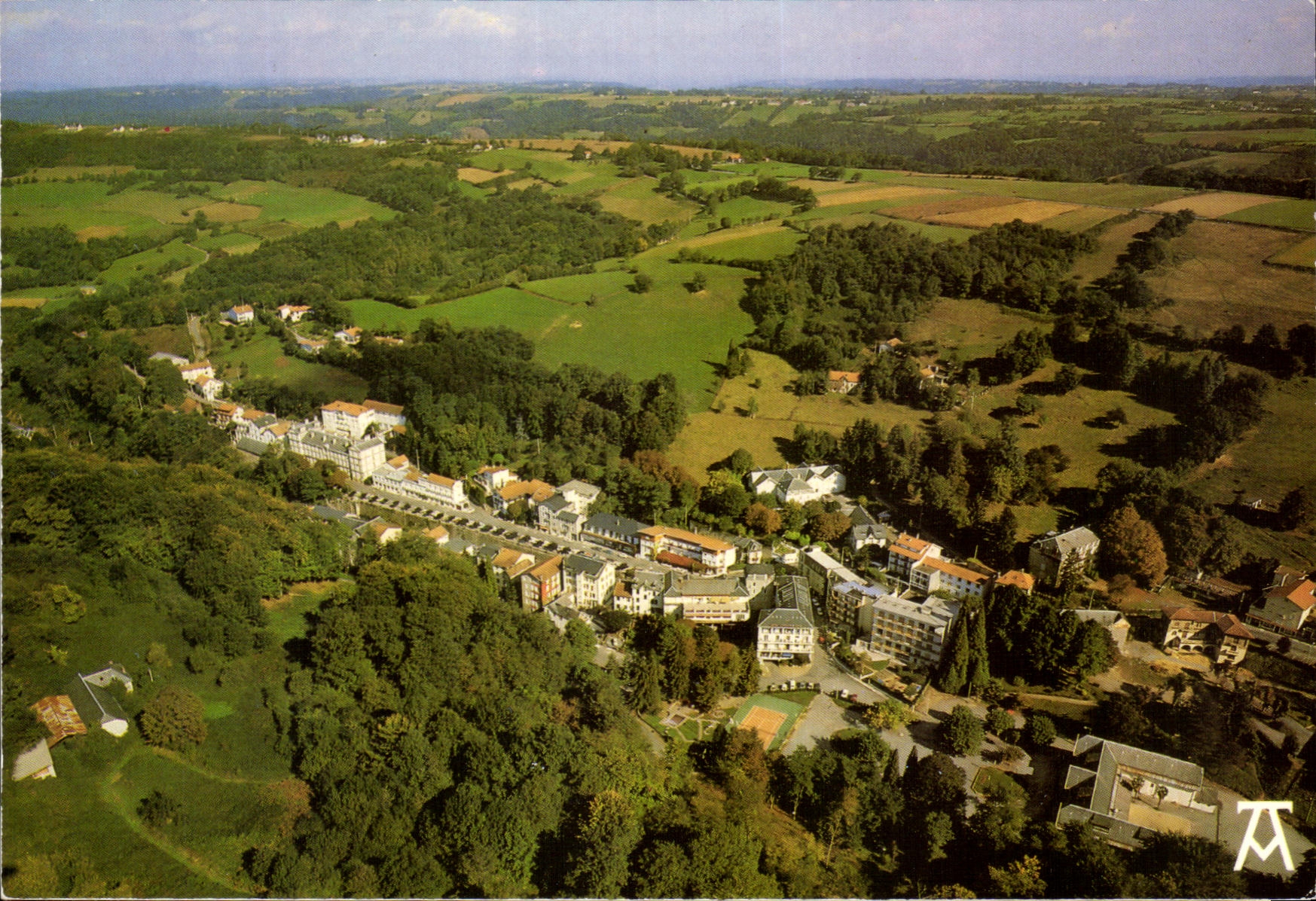 Lannemezan — General View and Plateau — Collection d'Art Pyrénéen, n° K.317