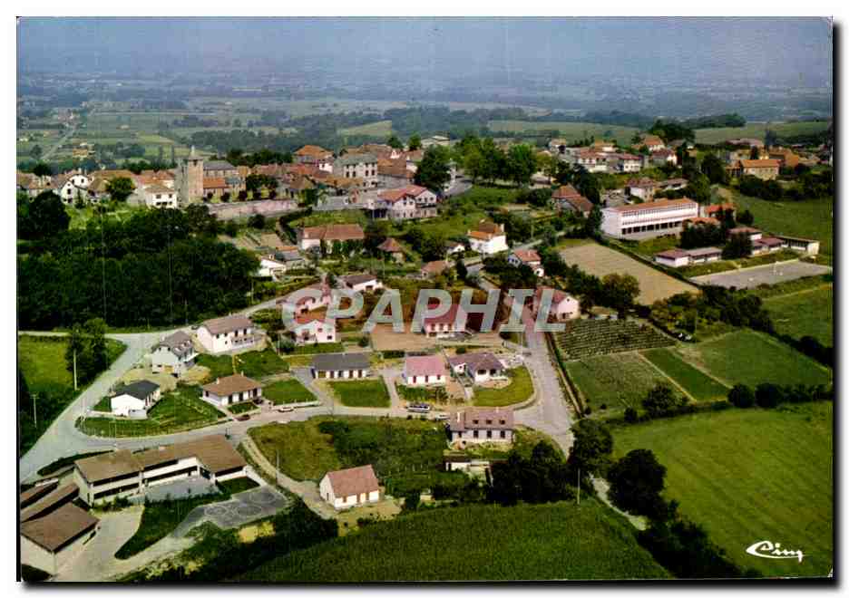 CPM Arthez De Bearn vue generale aerienne